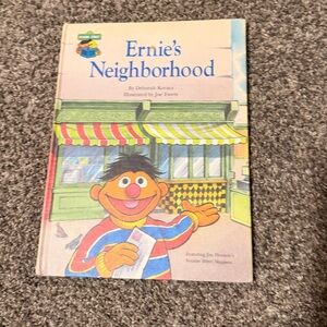 Vintage Sesame Street Ernie’s neighborhood 1987